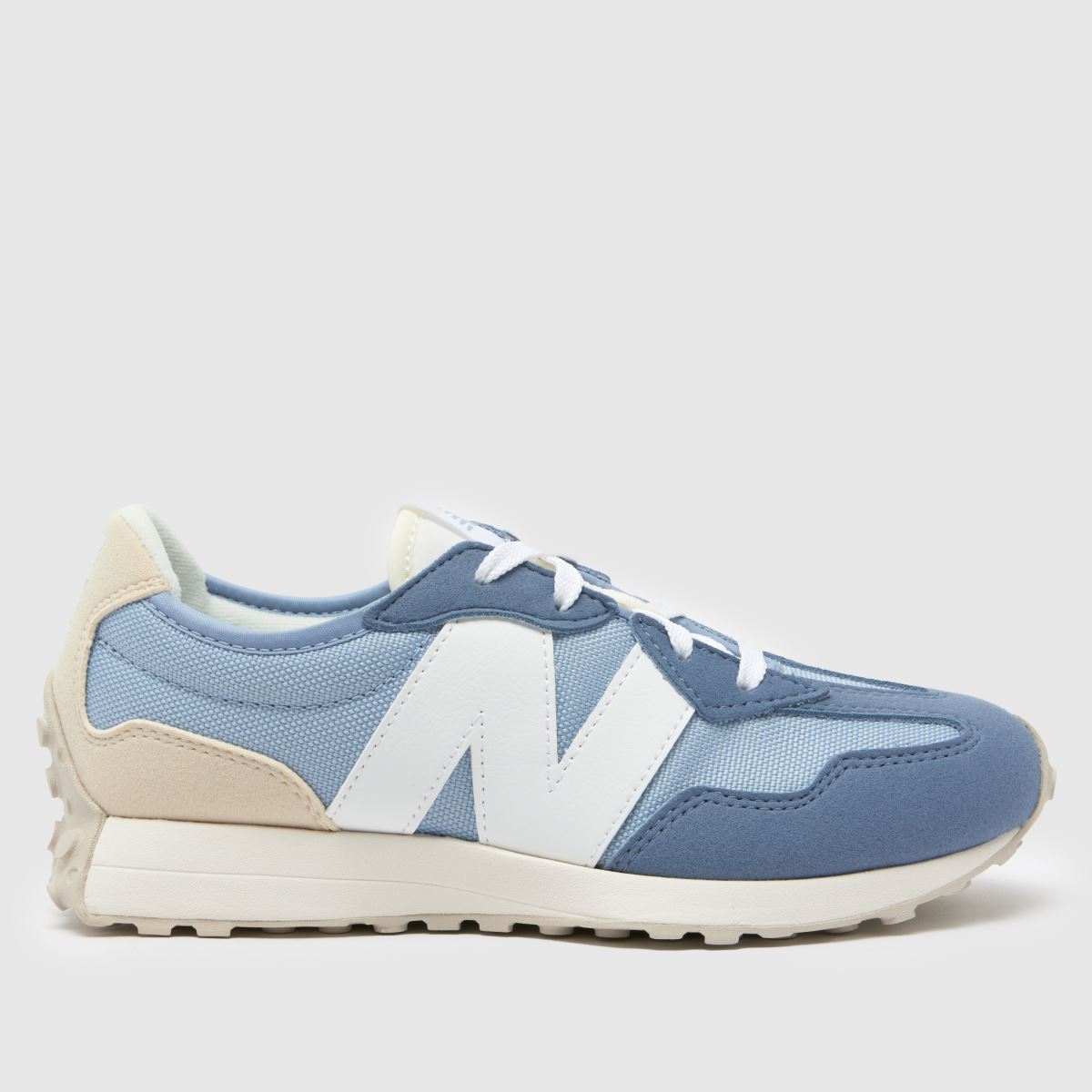 New Balance ljusblå 327 Pojkar Ungdomsskor