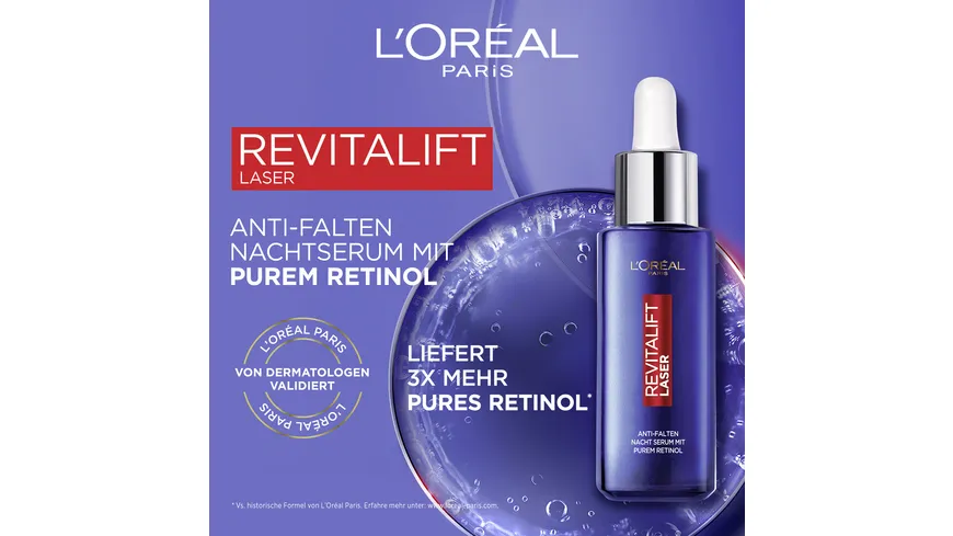 L'Oréal Paris Revitalift Laser Retinol Serum 30 ml