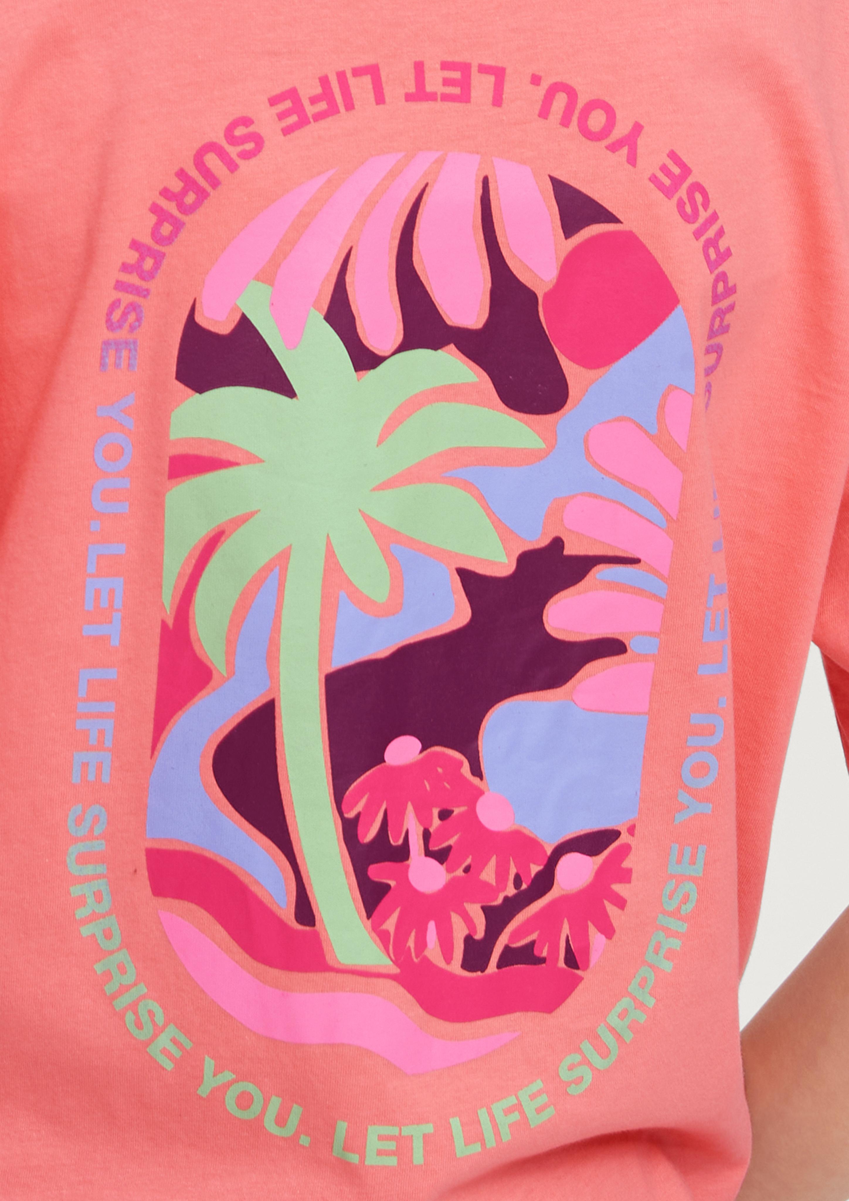 T-Shirt mit Rückenprint  2130468-4334