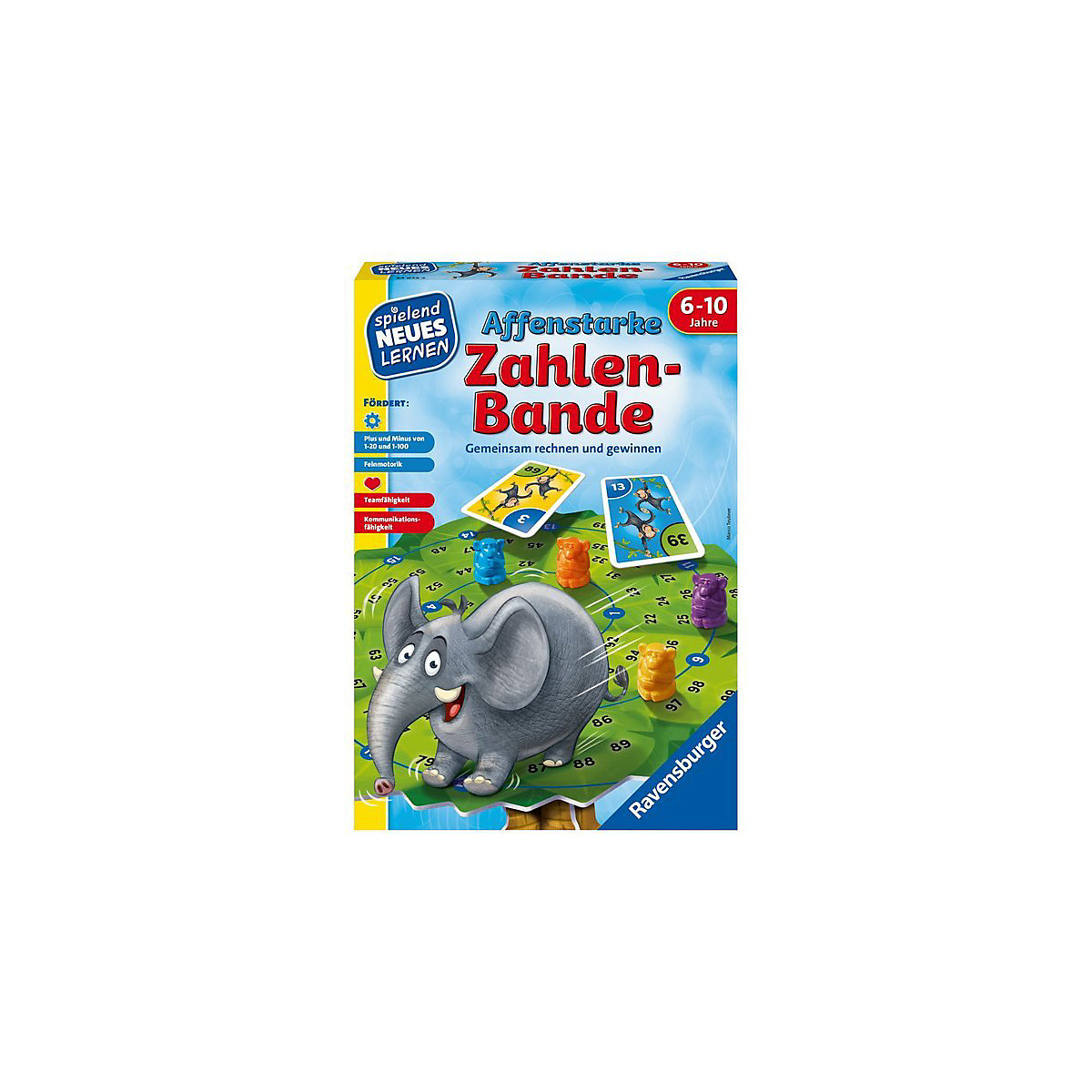 Spielen und Lernen Affenstarke Zahlenbande