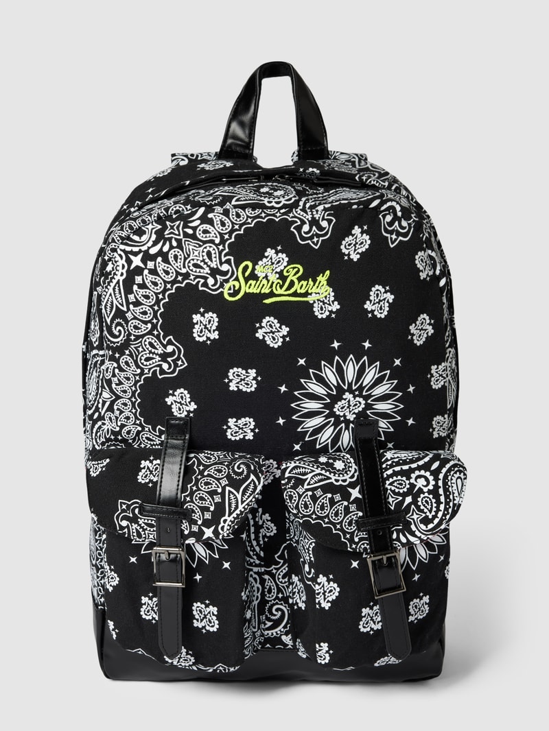 Rucksack mit Camouflage-Muster Modell 'CODY' in schwarz