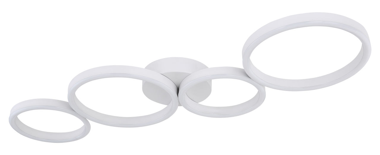 Globo Lighting - VENOSA - Deckenleuchte Metall weiß, LED