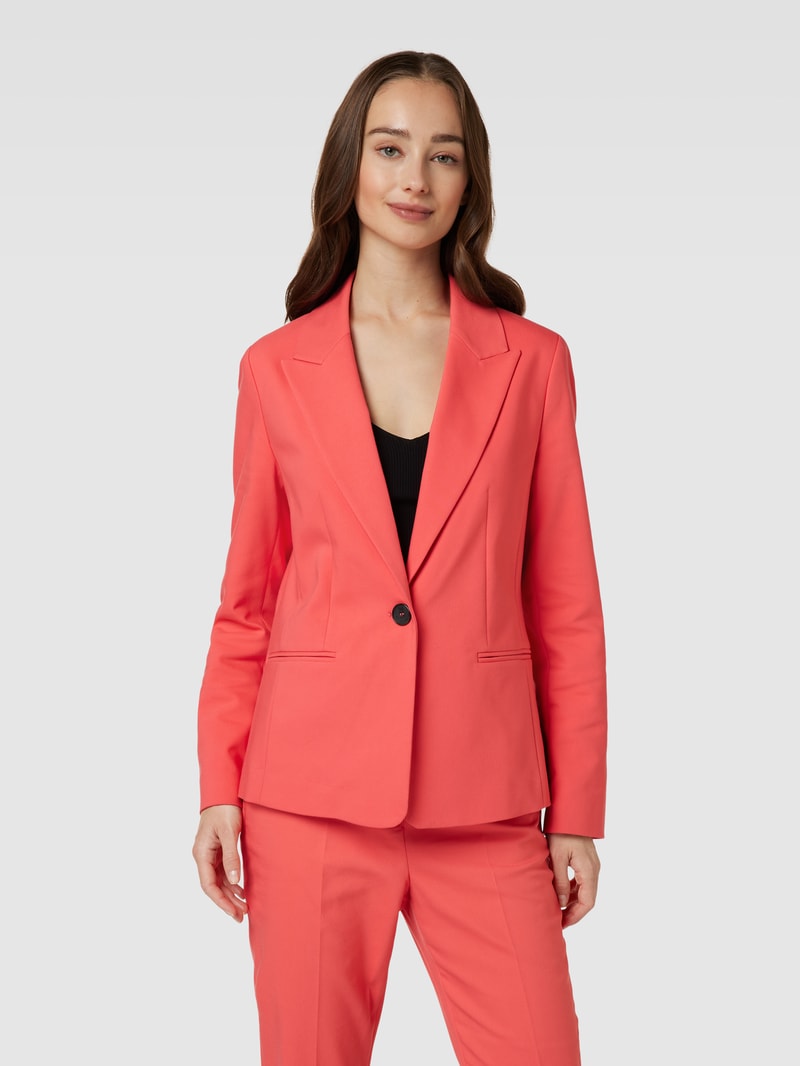 Blazer mit Reverskragen in rot