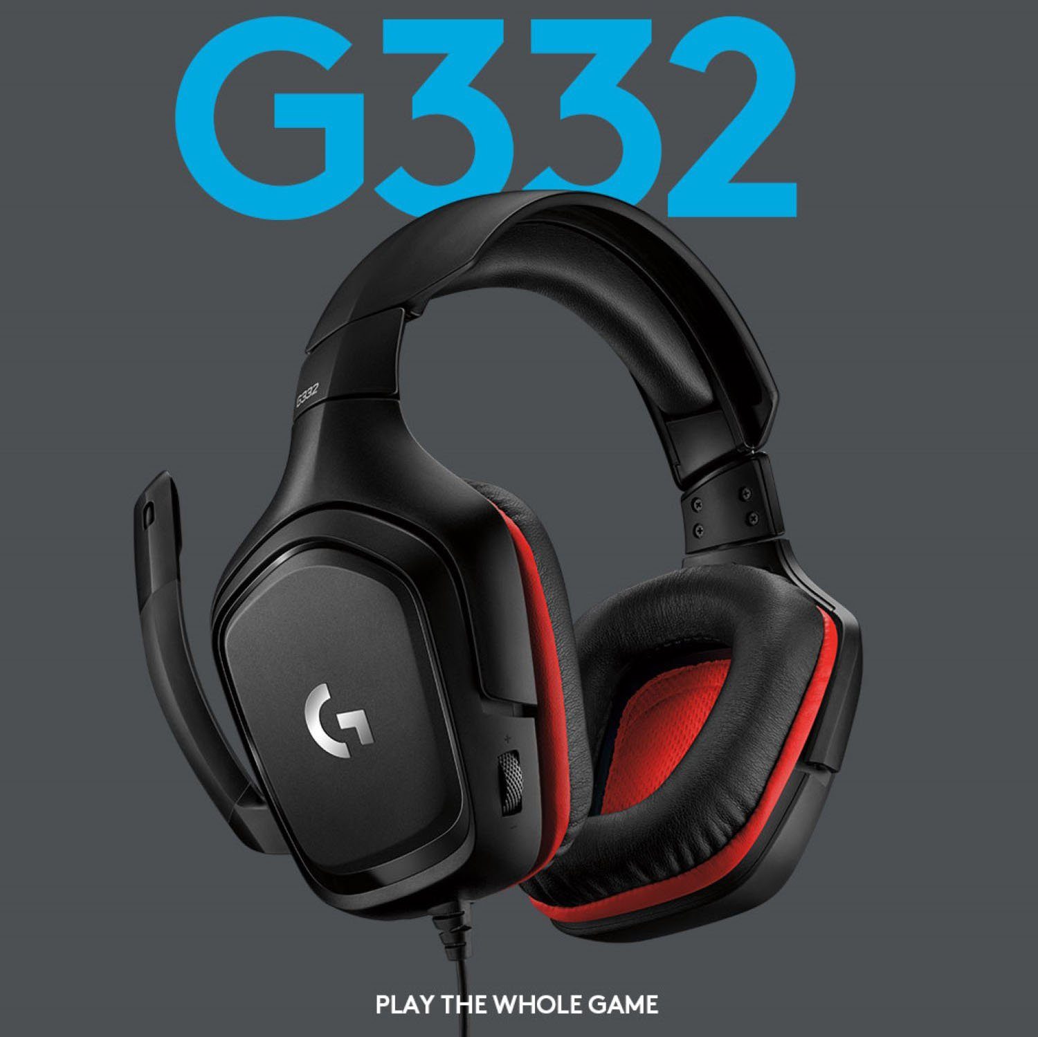 Logitech G G332 - LEATHERETTE - EMEA Gaming-Headset