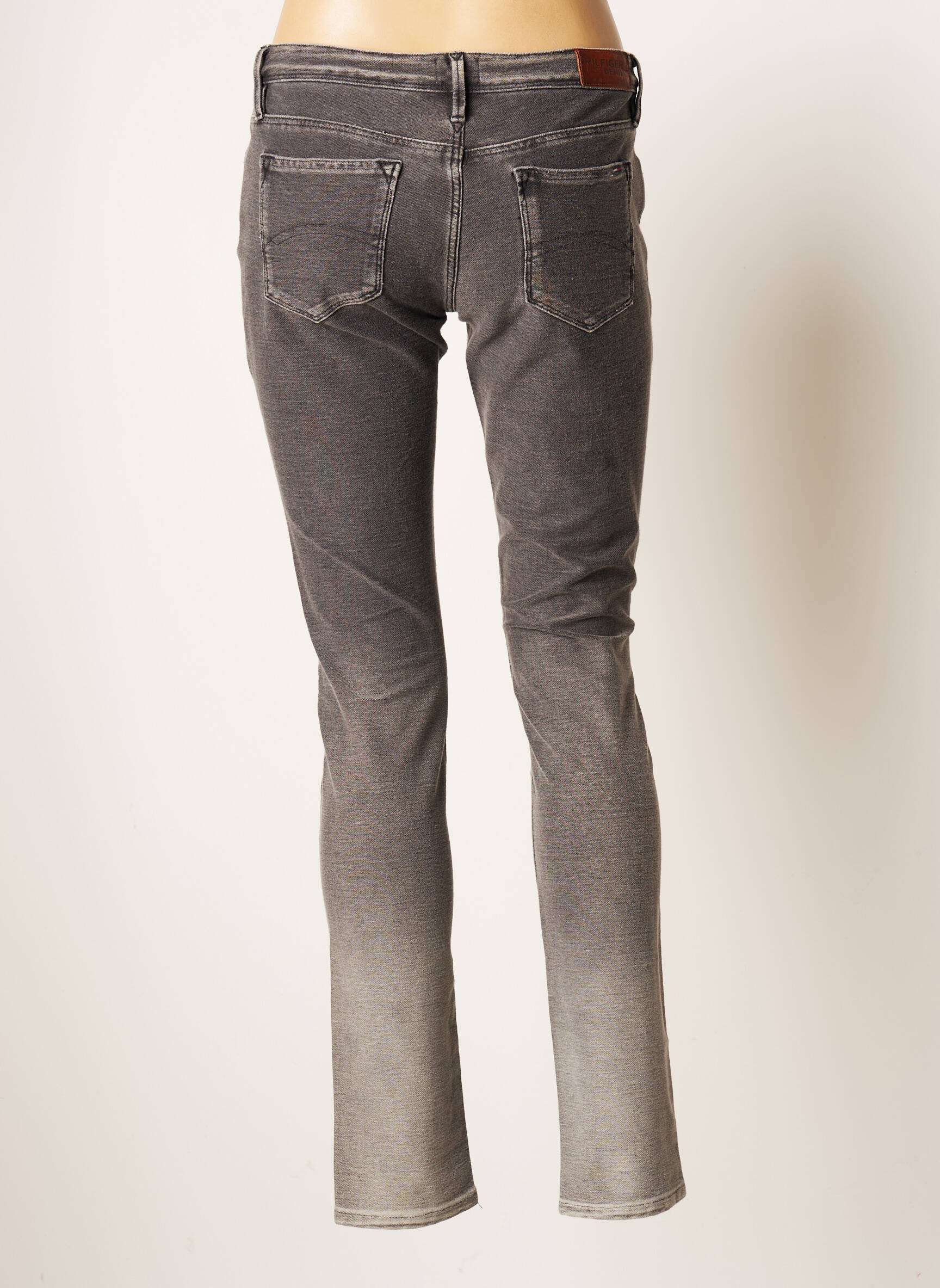 Tommy Hilfiger Jeans Coupe Slim Femme couleur gris