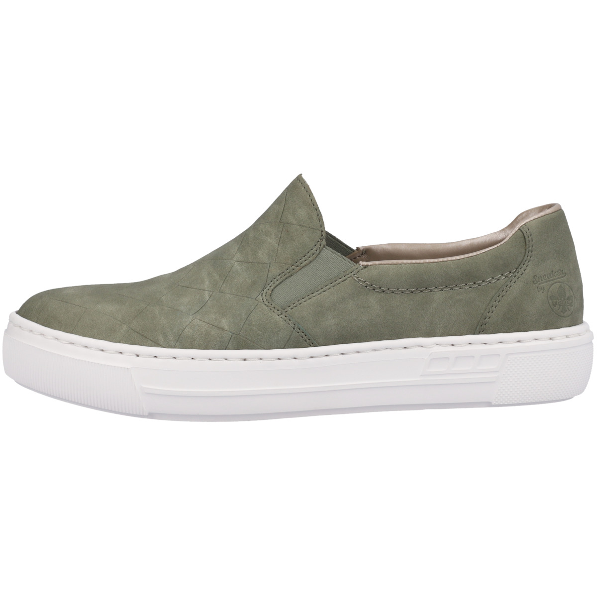Rieker L9851 Slipper gruen