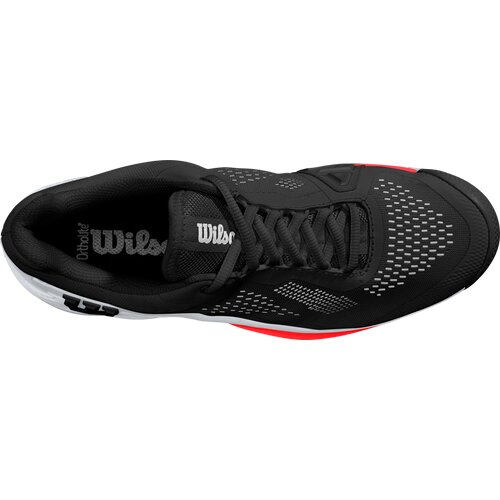 HERREN TENNISOUTDOORSCHUHE RUSH PRO 4.0 BK/WH/POPPY RED