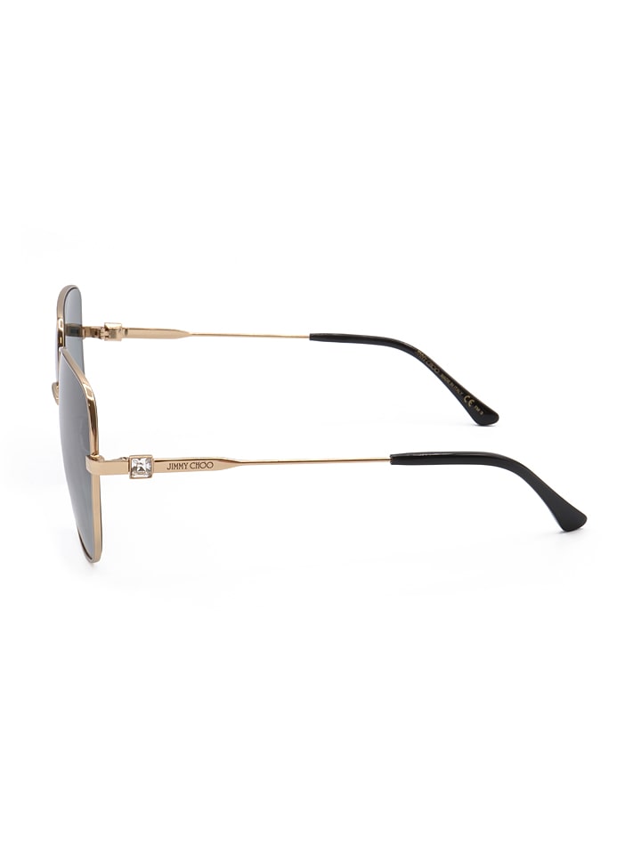 Jimmy Choo Damen-Sonnenbrille in Blau/ Gold günstig kaufen 60