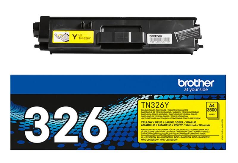 Brother TN-326Y Original Tonerkartusche Gelb
