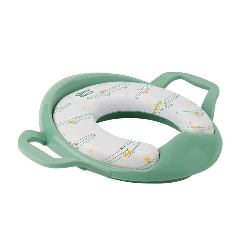Réducteur de toilette crocodile avec poignées Badabulle