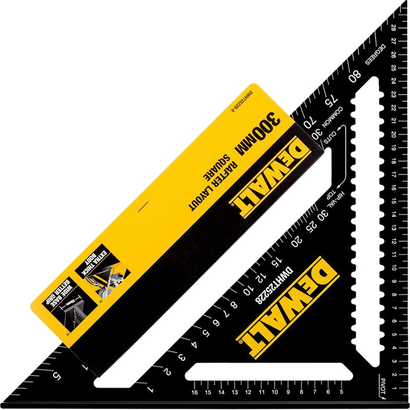 DeWalt Accessories DWHT25228-0 Multi Building Triangle 30 cm