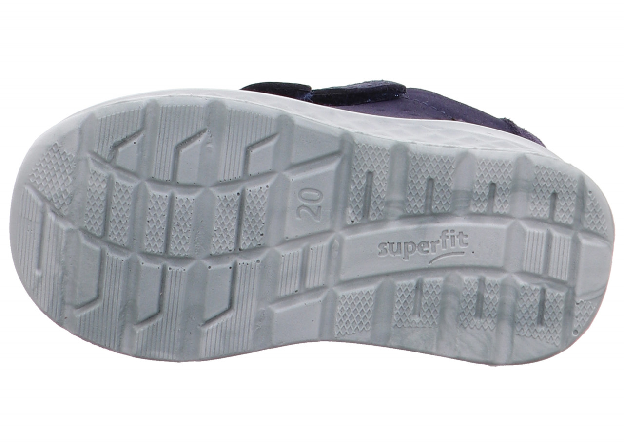 BREEZE - Blau/Hellblau Sneaker low mit Klettverschluss