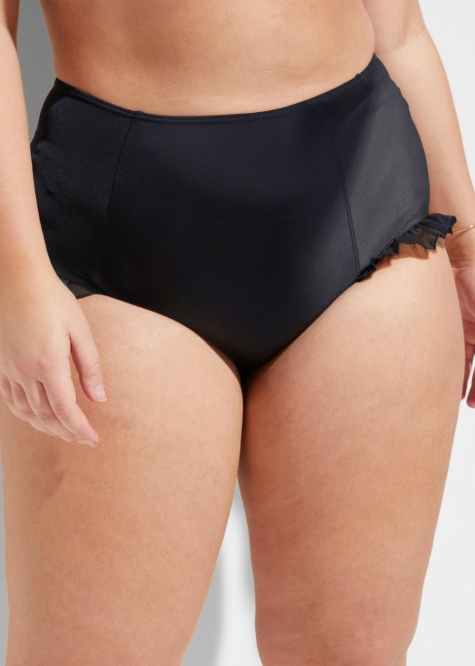Maxi Bikinihose aus recyceltem Polyamid