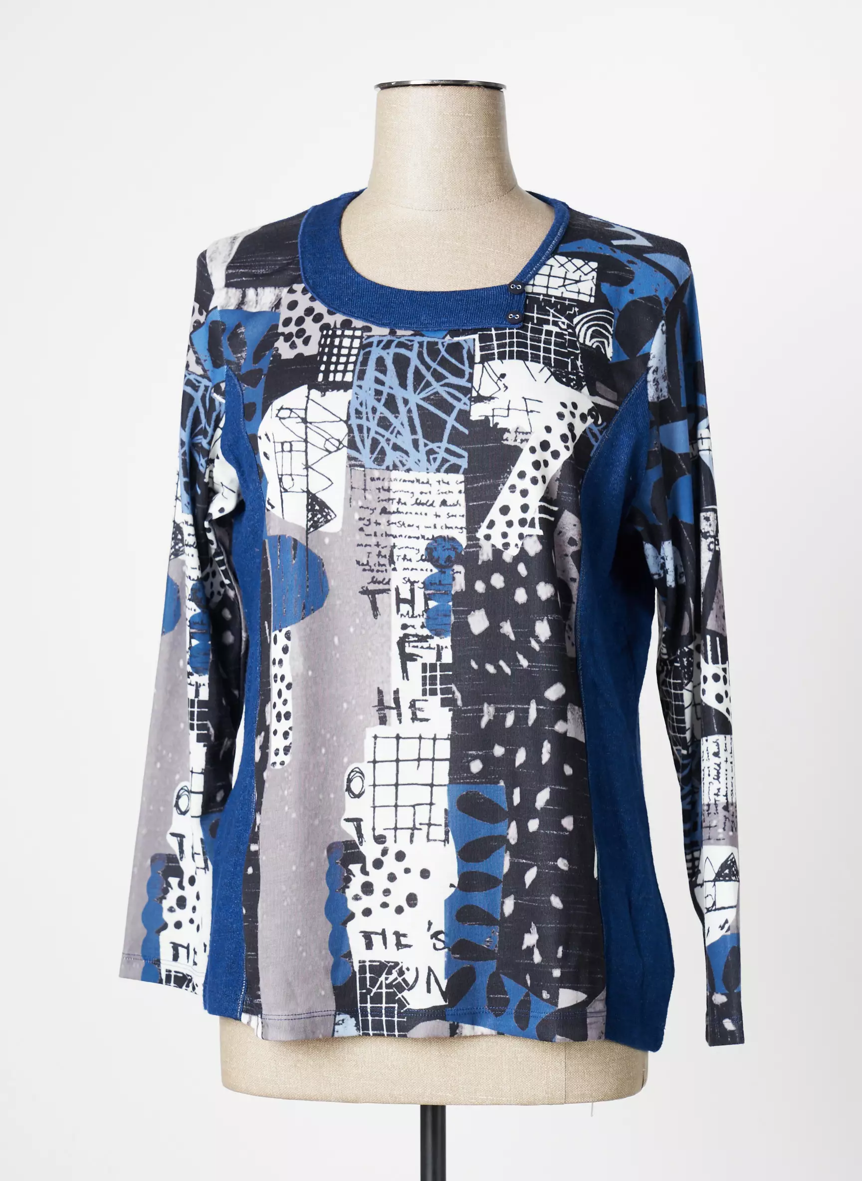 Bagoraz Tshirts Femme couleur bleu