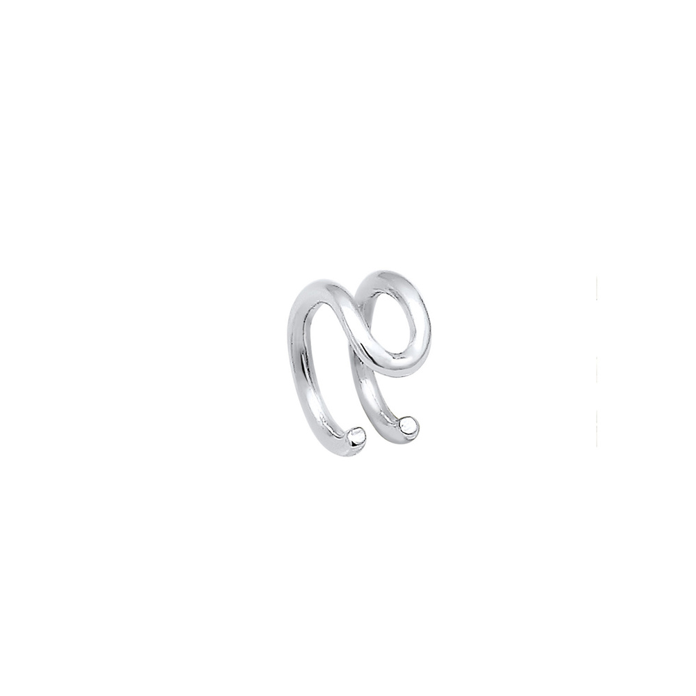 Elli Elli Boucles d'Oreilles Geo Oreillete Femme-(925/1000) Argent Boucles d'oreilles