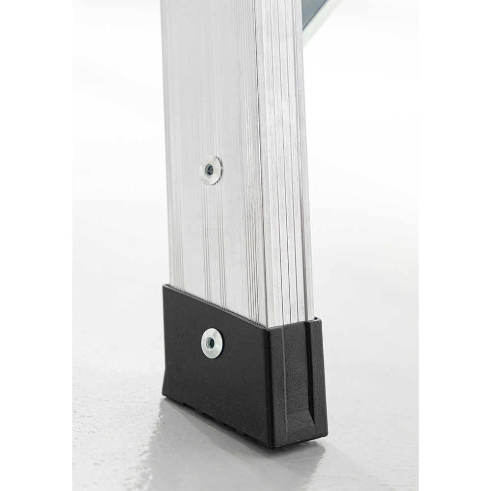 Kraft Werkzeuge Alu Trittleiter faltbar, 150 kg