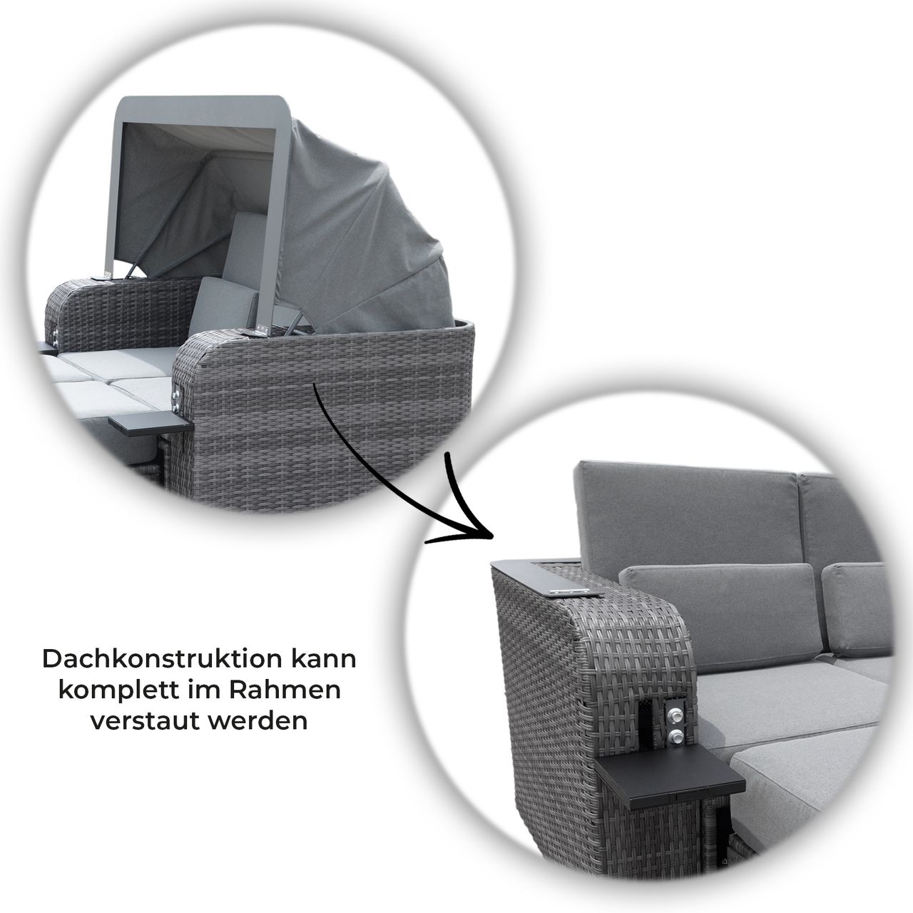 Home Deluxe Strandkorb HOLBY