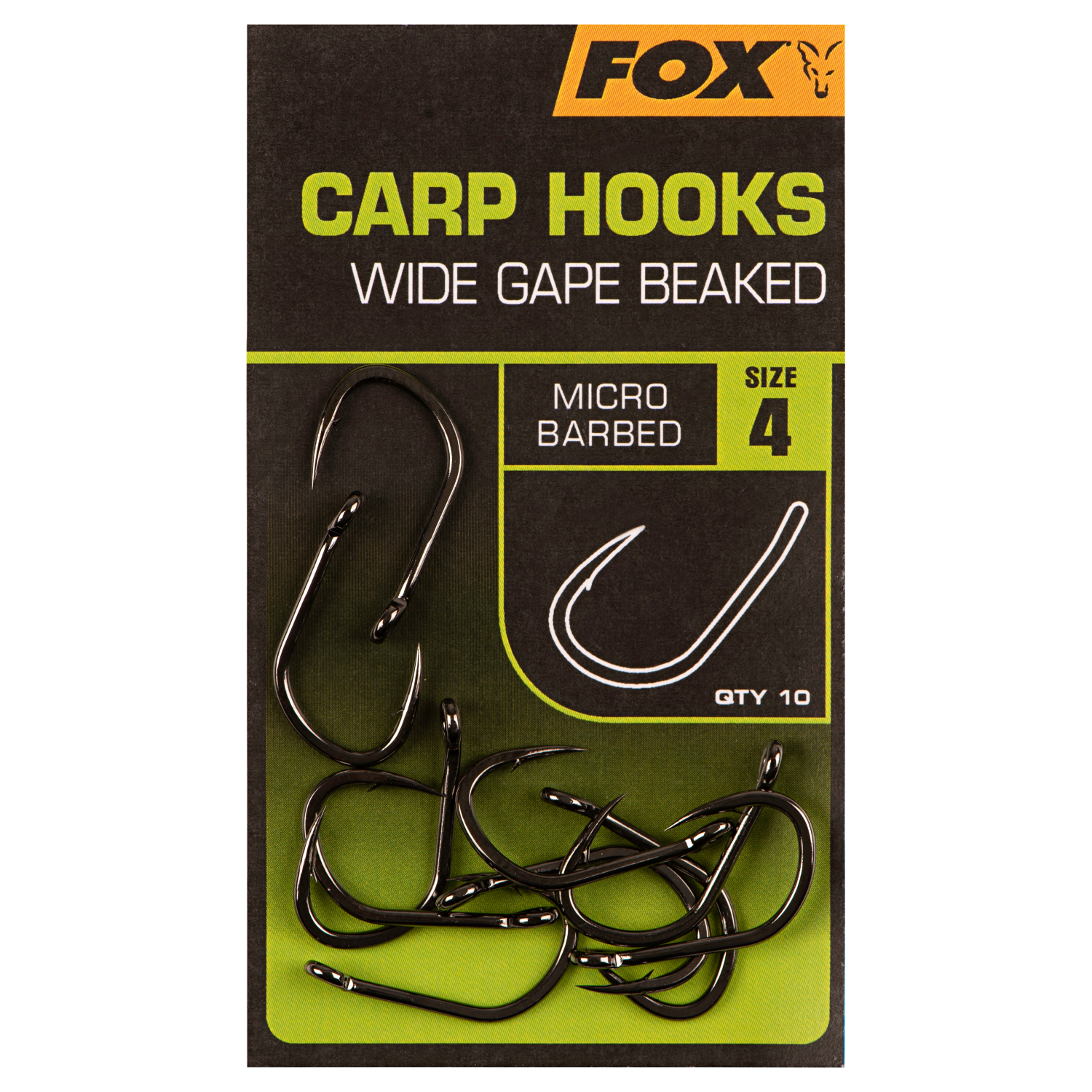 Fox Carp Haken Wide Gape Beaked
