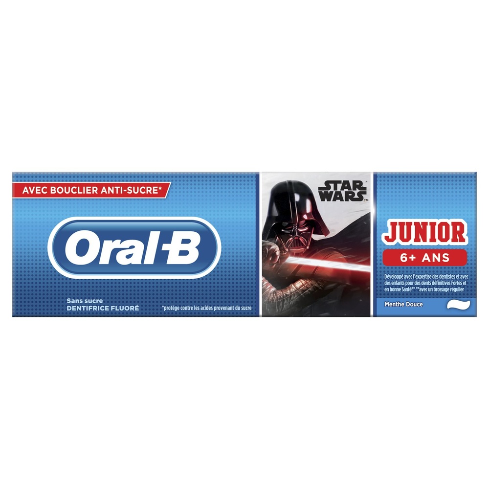 oral-b Oral-B Junior Star Wars Dentifrice 75ml Dentifrice