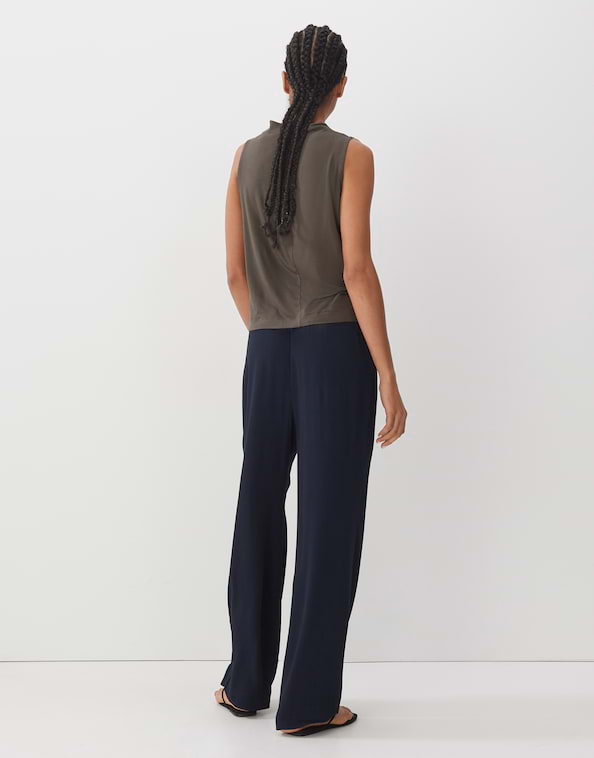 Blusentop Kilanda print