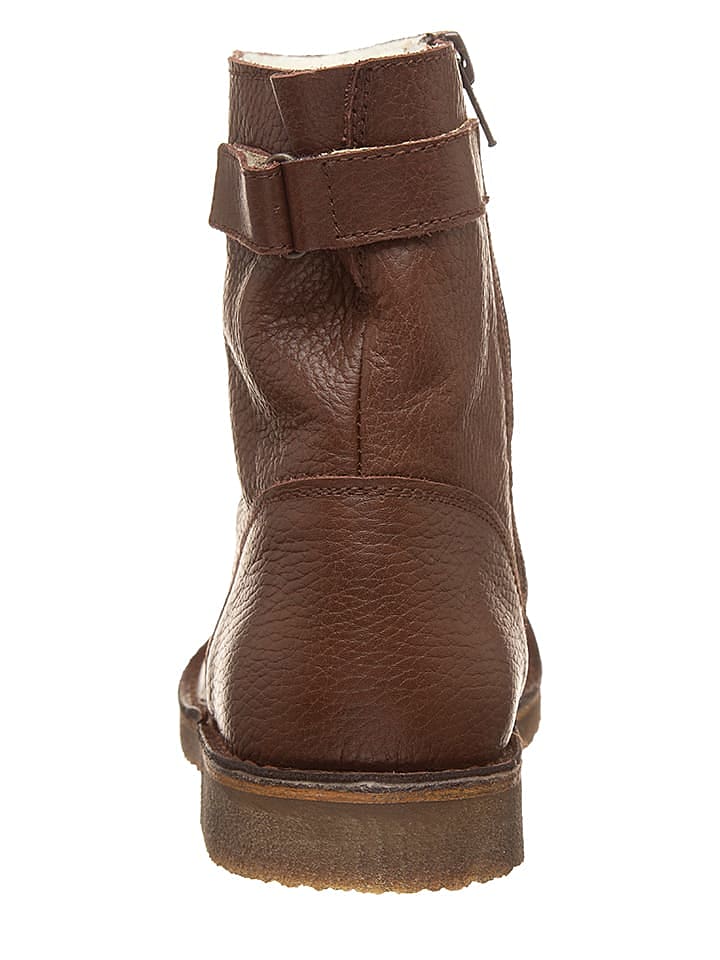 kmins woman Leder-Boots in Braun günstig kaufen 40