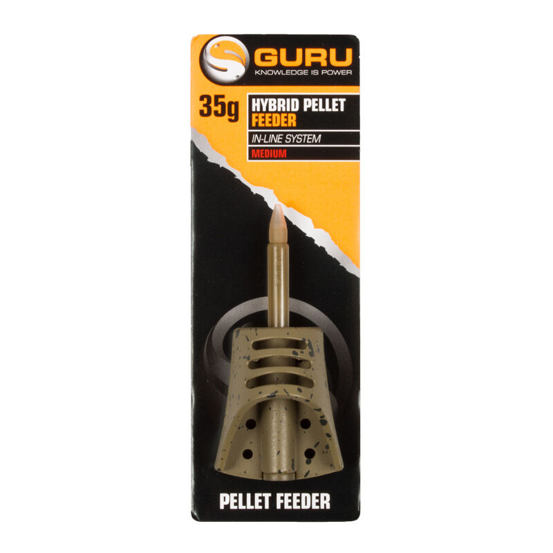 Pellet feeder coup guru hybrid pellet feeder inline