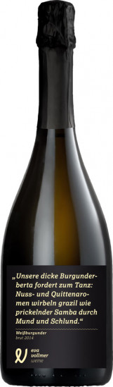 2020 Weißburgunder Winzersekt brut Bio - Weingut Eva Vollmer