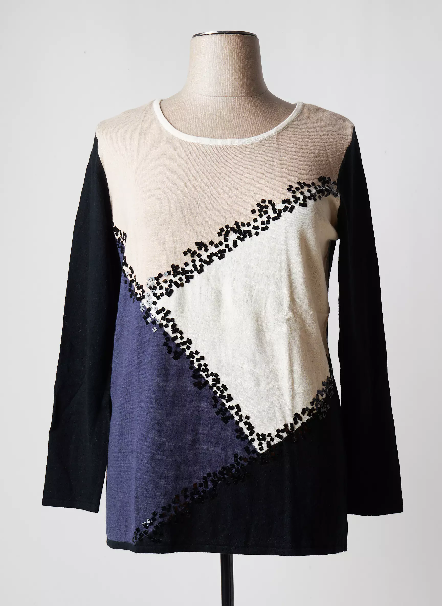 Alain Weiz Pulls Femme couleur noir