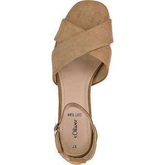 s.Oliver Sandale in beige