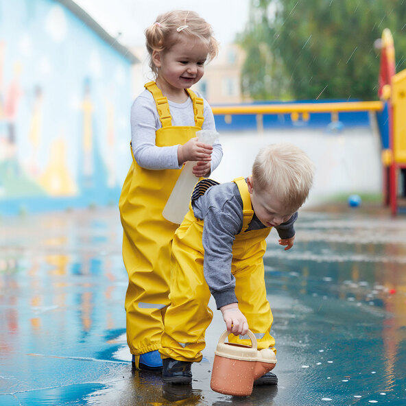 Regenhose, gelb