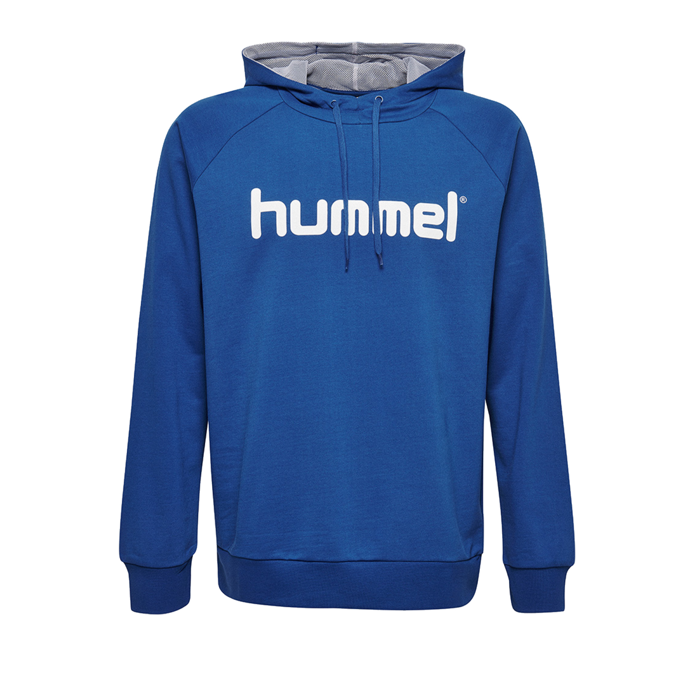 Hummel Cotton Logo Hoody Kids Blau F7045