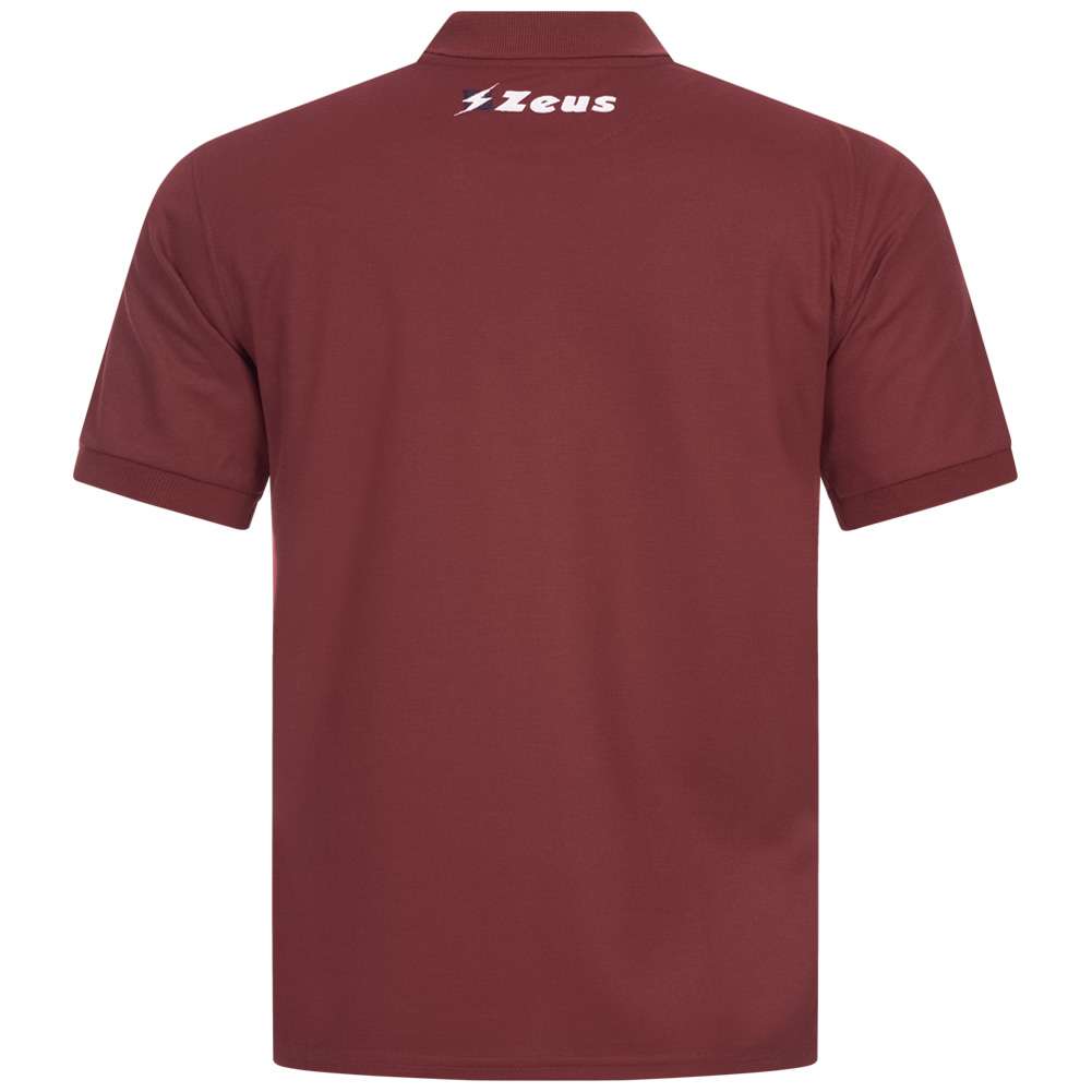 Zeus Basic Herren Poloshirt dunkelrot