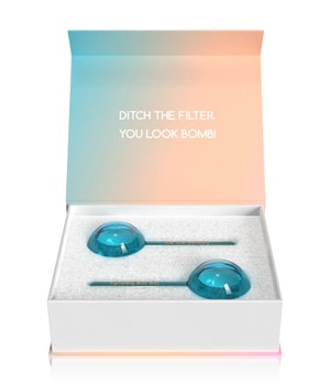 ice ice beauty Facial Ice Globes Oceanblue - blau Massagegerät-2 Stk