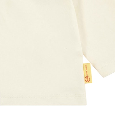 Poloshirt langarm, beige für Mädchen