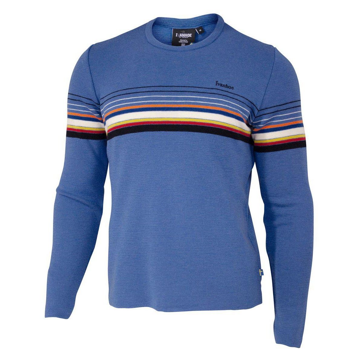Ivanhoe Retro-Hang Loose Blue Wollpullover