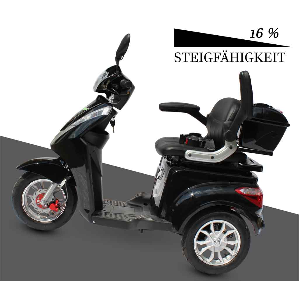 ECO ENGEL 501 Schwarz, 25 km/h Seniorenmobil