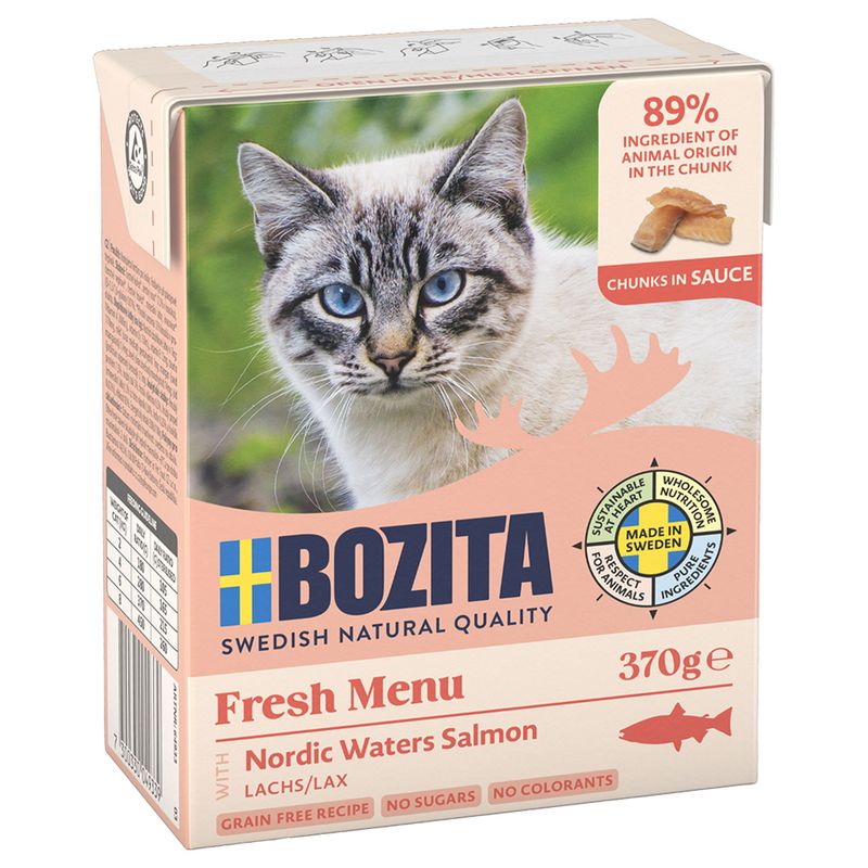 Sparpaket Bozita Tetra Häppchen in Soße 24 x 370 g