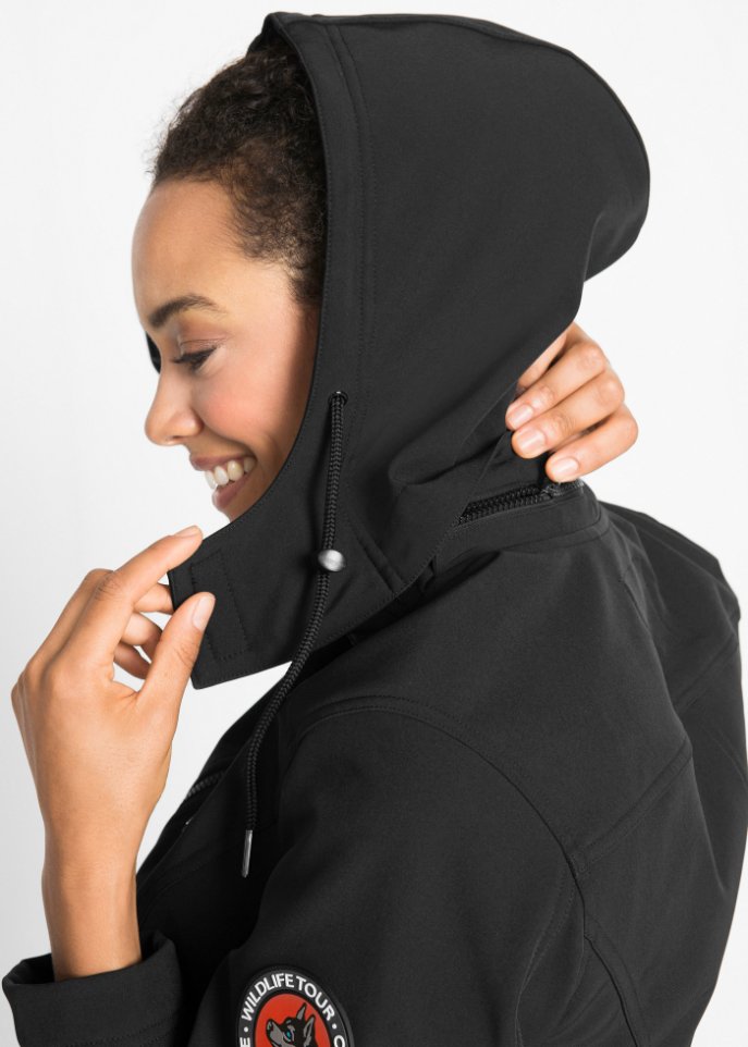 Softshelljacke, wasserabweisend