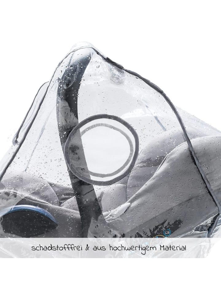Zamboo Erstlings-Schutz-Set für Babyschalen mit Insektenschutz in grau günstig kaufen onesize