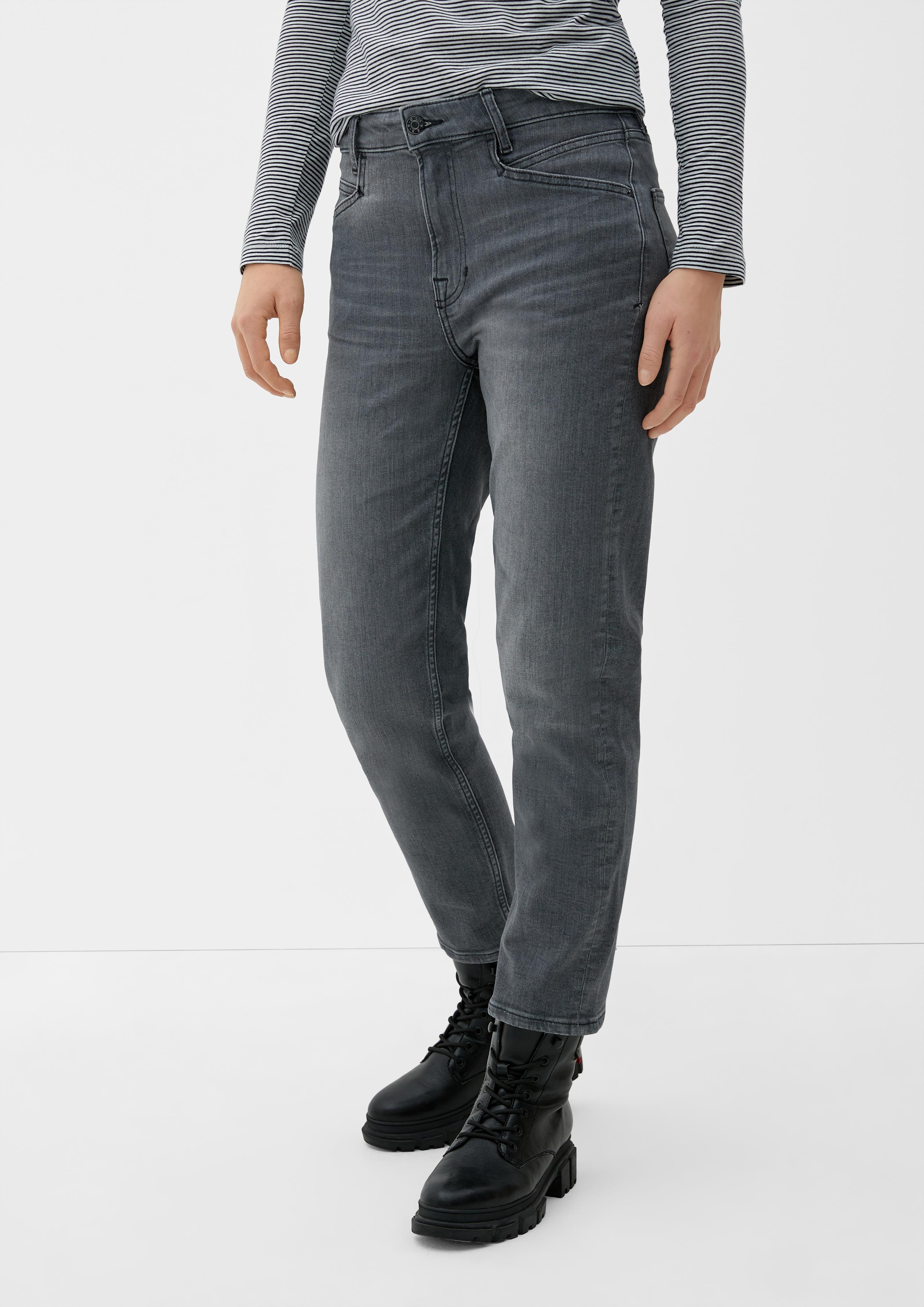 Ankle-Jeans Franciz / Relaxed Fit / Mid Rise / Tapered Leg   2130067-96Z5