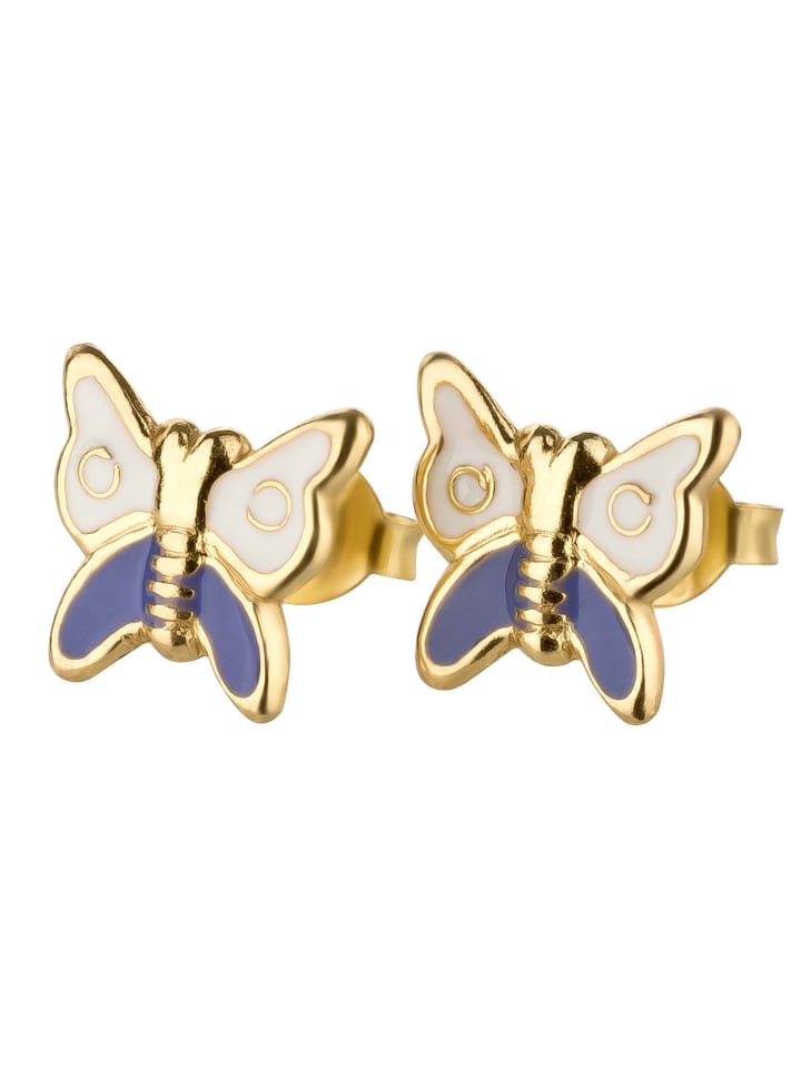 schmuck23 Gold Ohrringe 925 Schmetterling 0,7 cm x 0,8 cm günstig kaufen onesize
