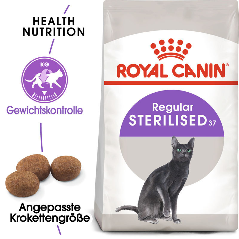 ROYAL CANIN Trockenfutter ROYAL CANIN Sterilised 37 10+2kg