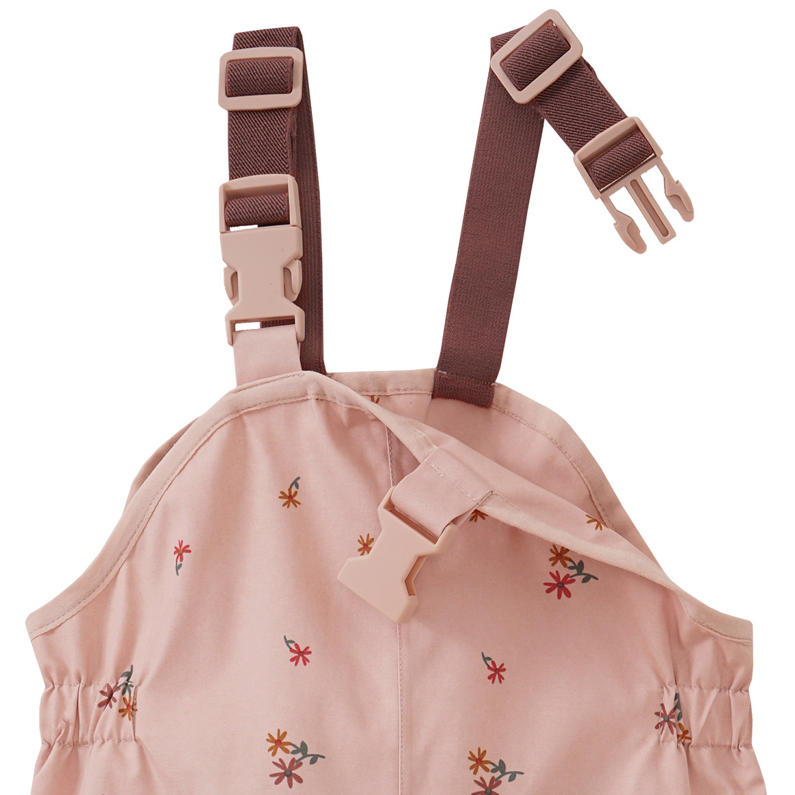Baby Regenhose mit floralem Allover-Print