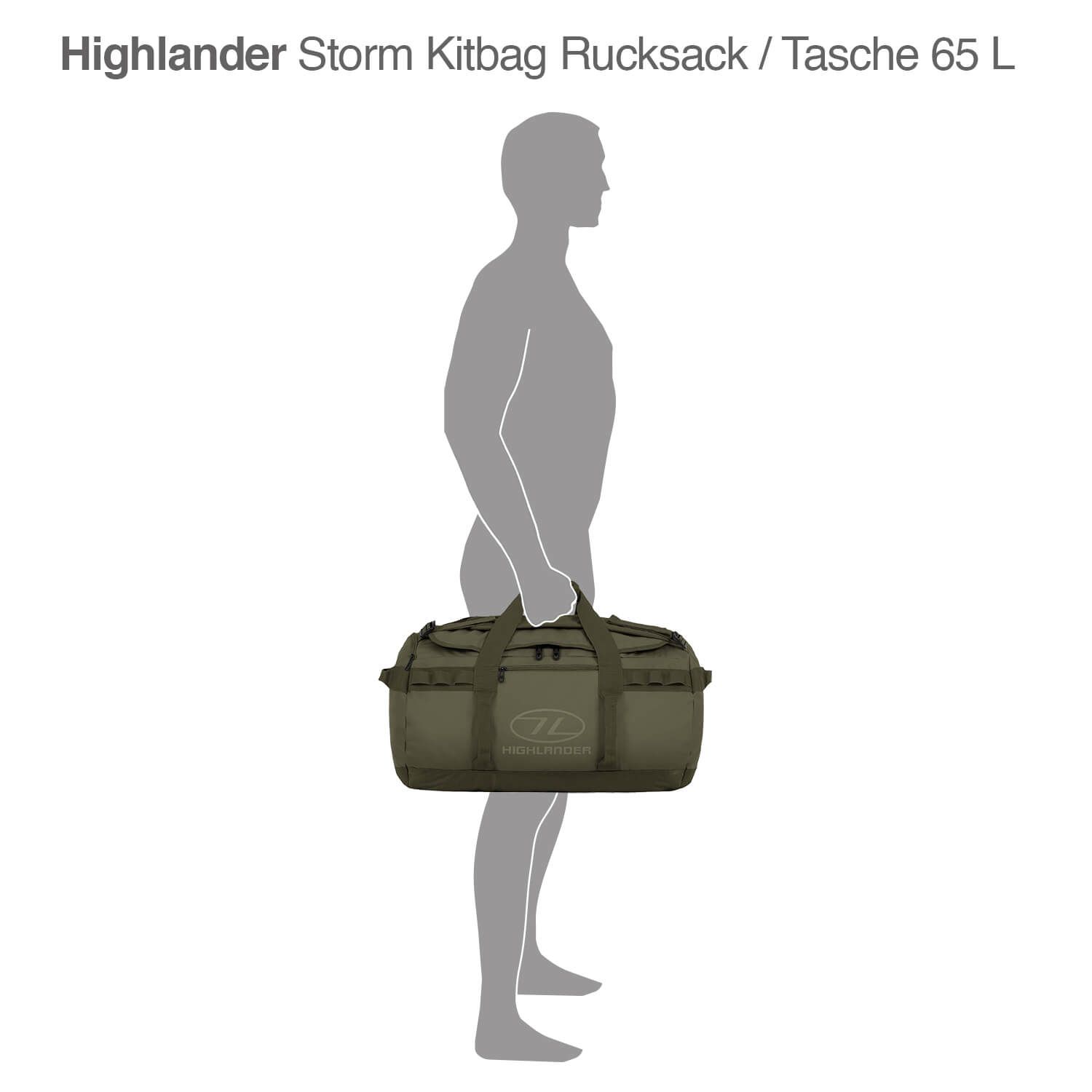 Storm Kitbag Rucksack / Tasche 65 Liter