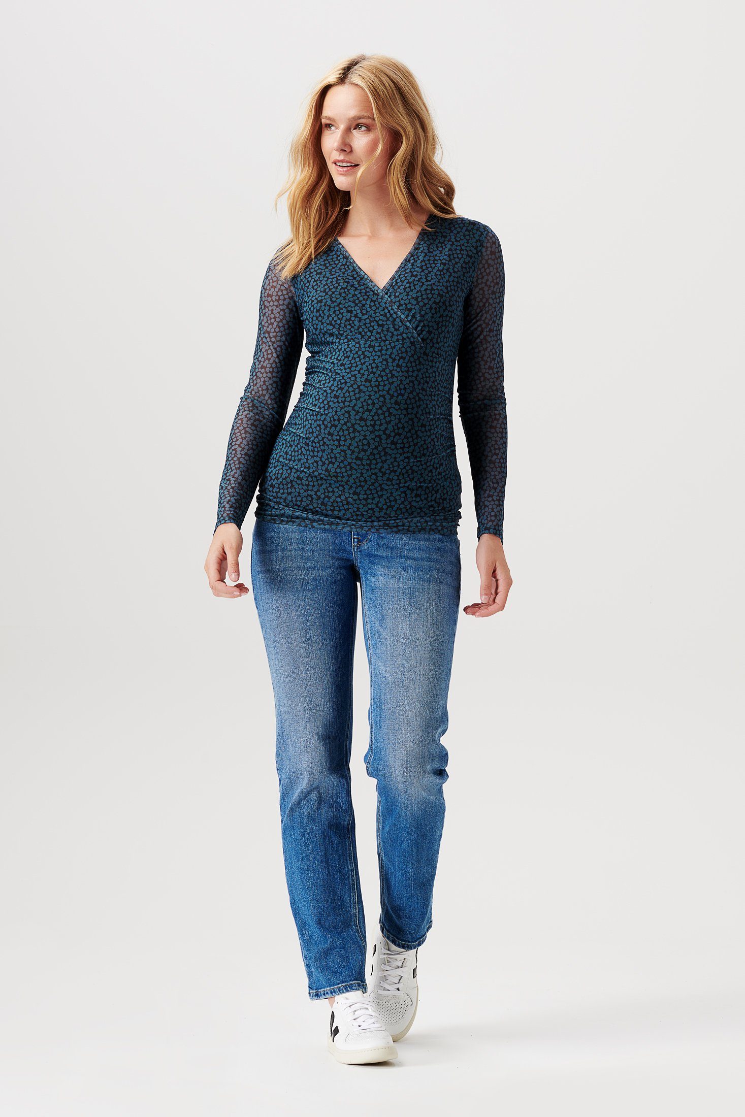 Noppies Umstandsshirt Noppies Langarmshirt Olean (1-tlg)
