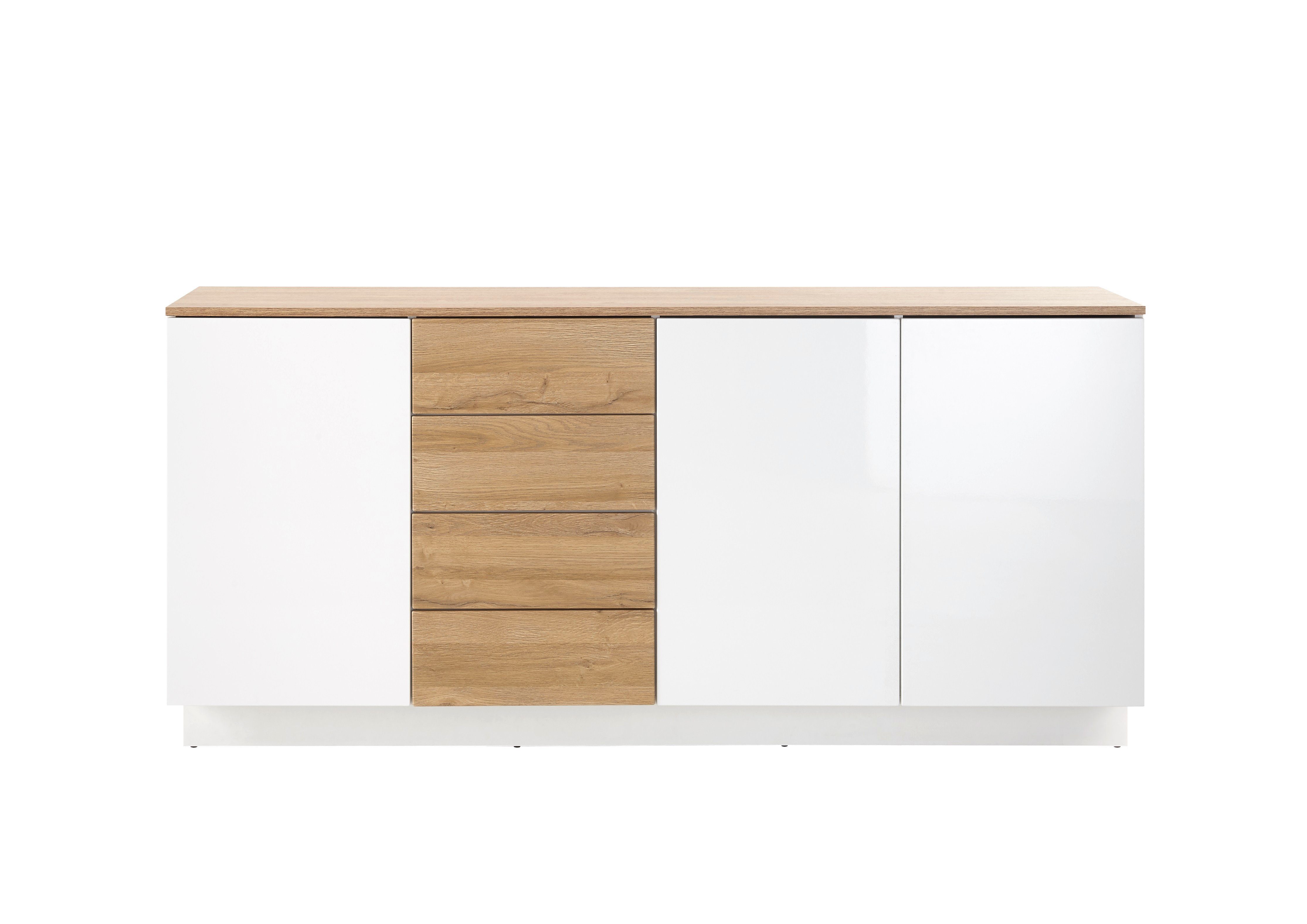 Stylefy Wohnwand Keymen, (Set (8-St), Wohnmöbel), 8-teilig, mit Push-to-Open, MDF, Modern Design