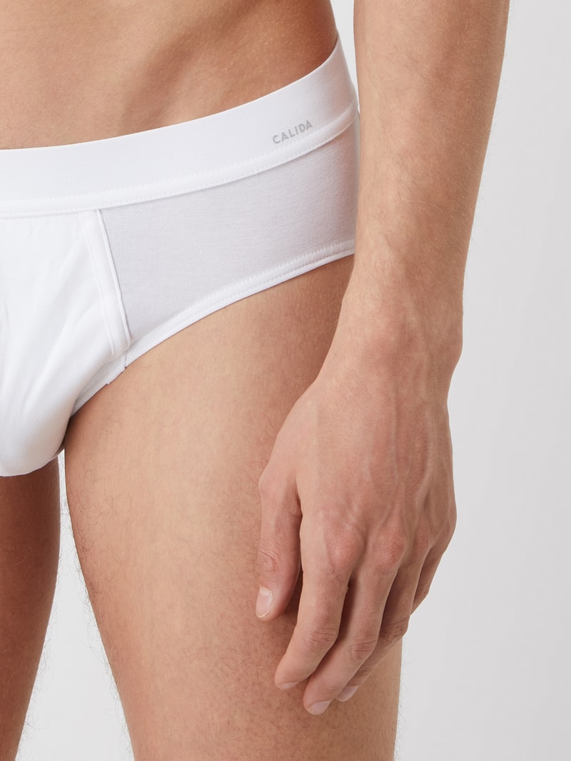 Slip mit Stretch-Anteil in weiß