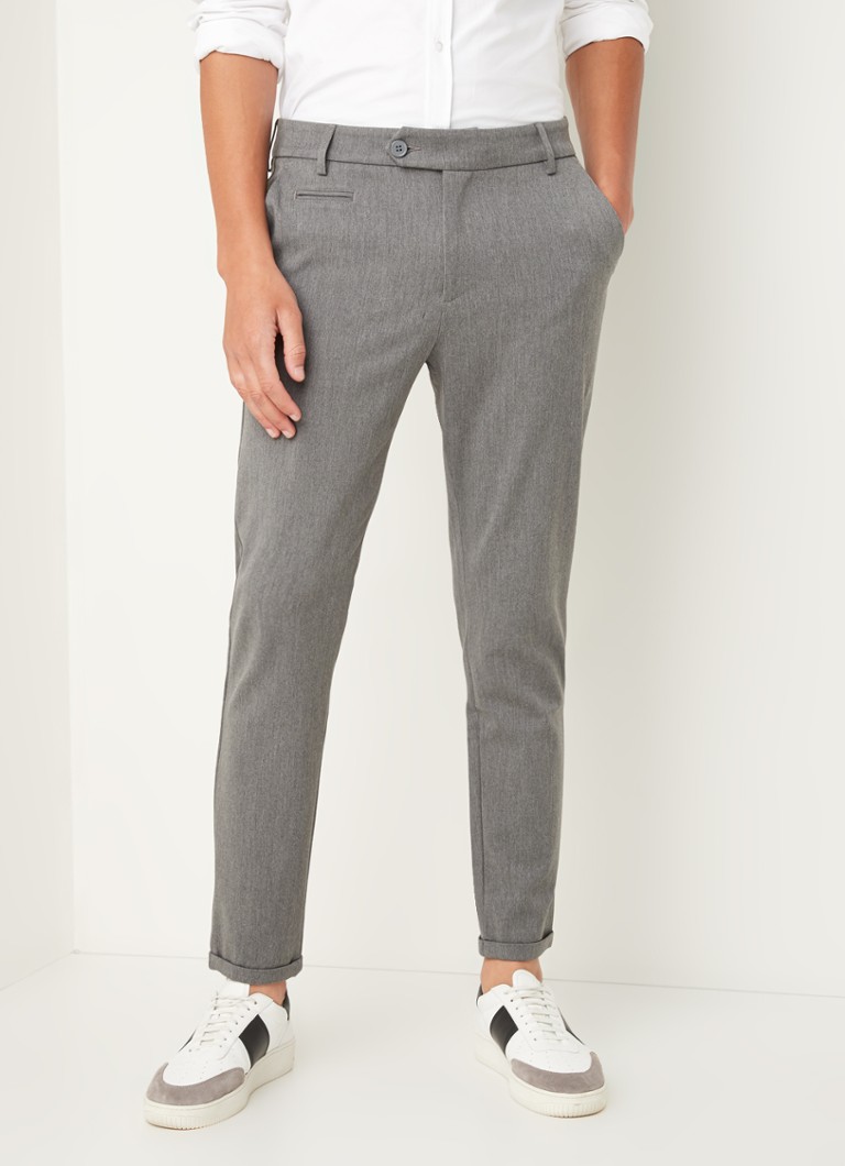 Pantaloni Stretch Slim Fit Les Deux Como