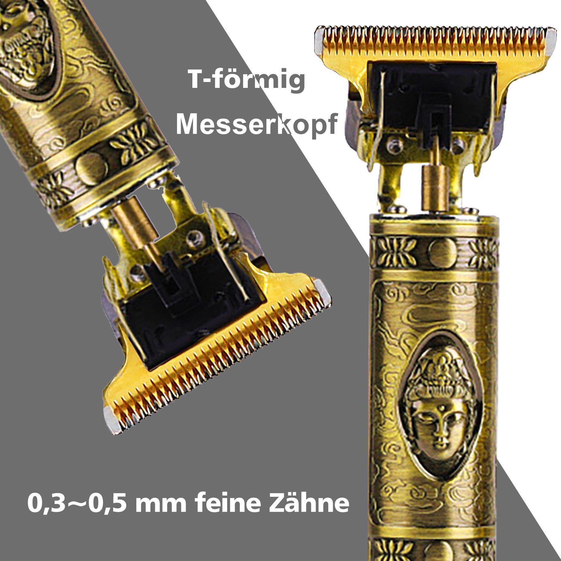 7Magic Haarschneider, Profi Haarschneidemaschine, Barttrimmer herren, 1200mAh
