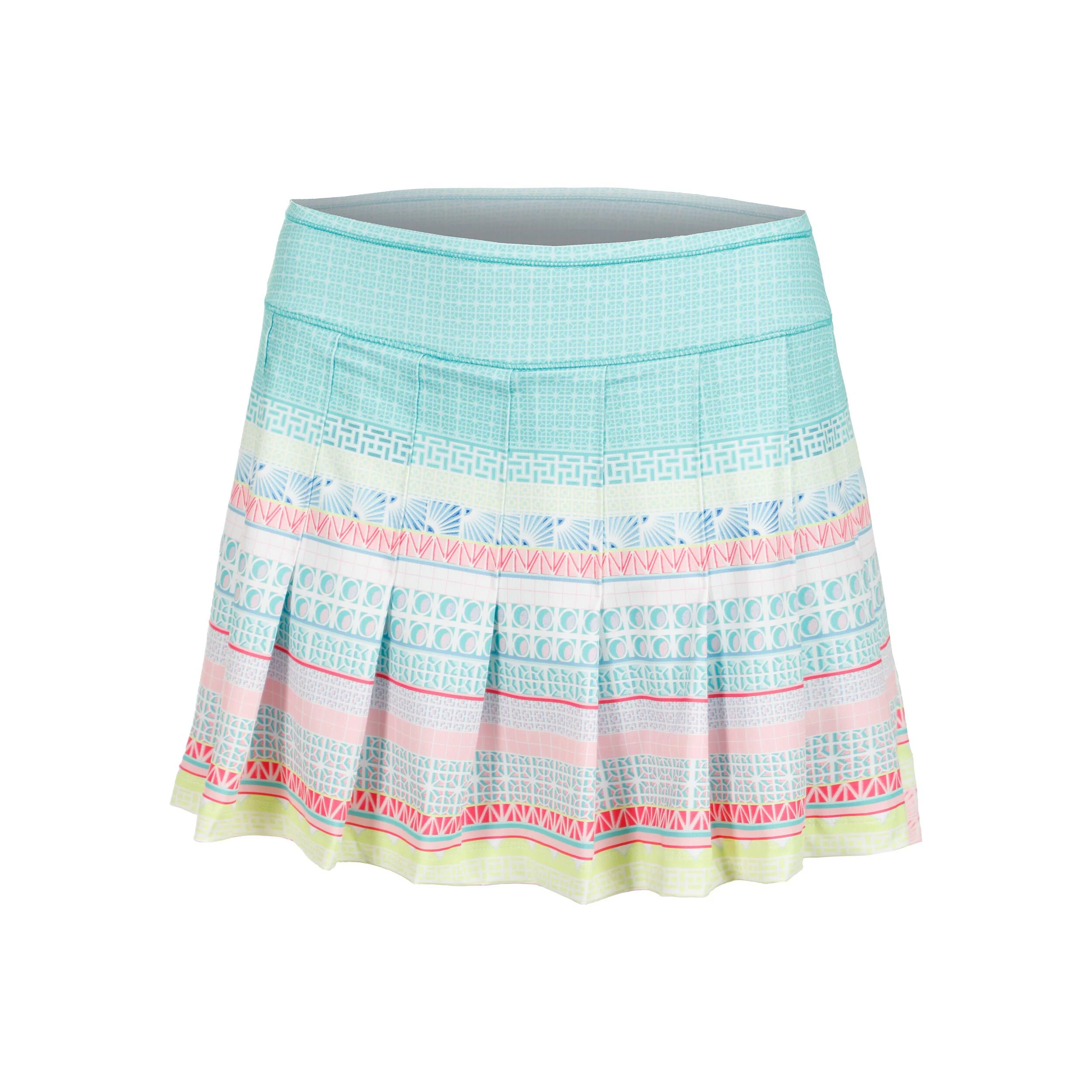 Retro Deco Rock Damen - Türkis, Mehrfarbig